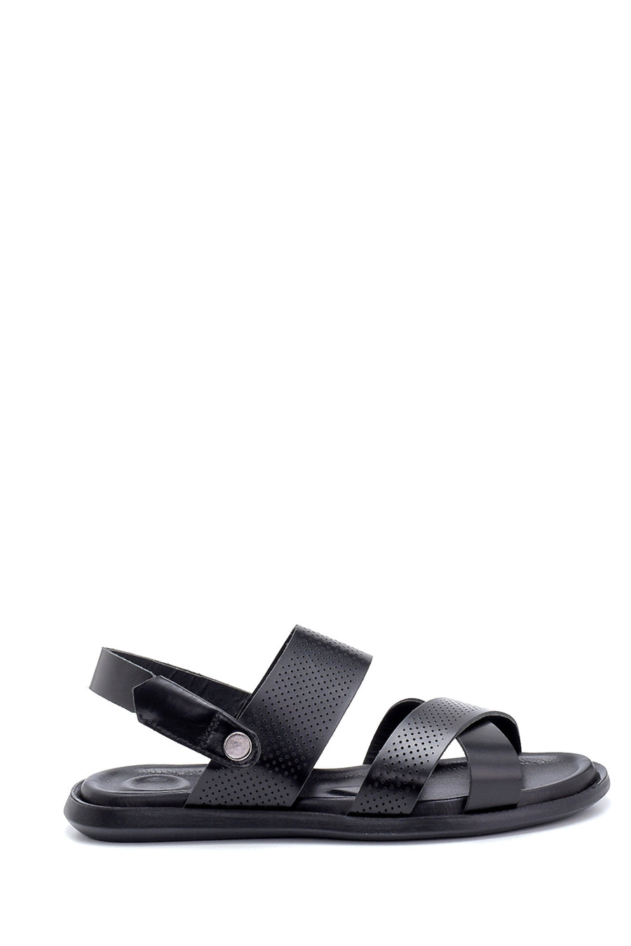 Men's Leather Sandals 21SFD638818 | Derimod