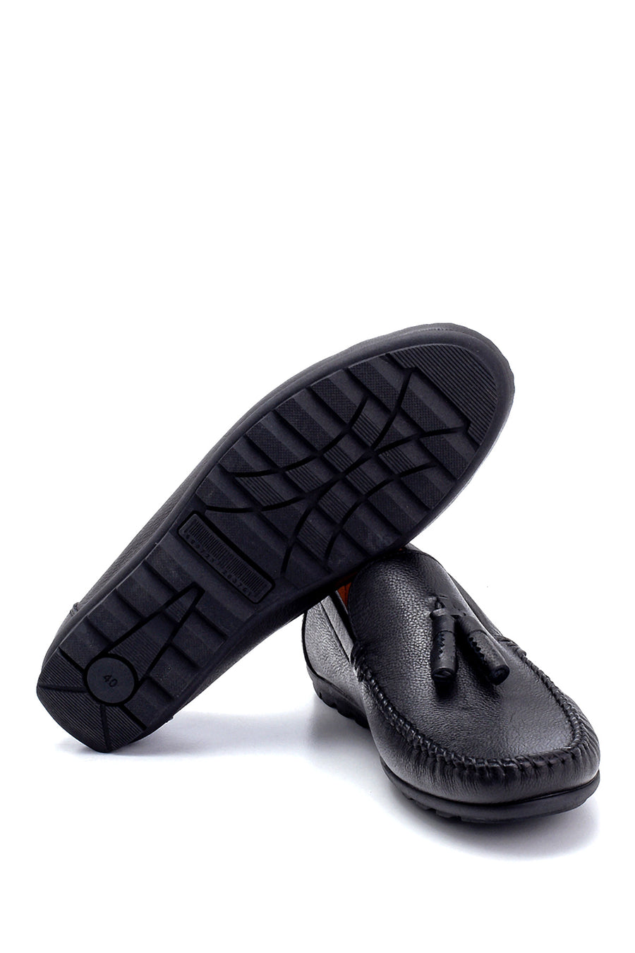 Men's Leather Tassel Detailed Loafer