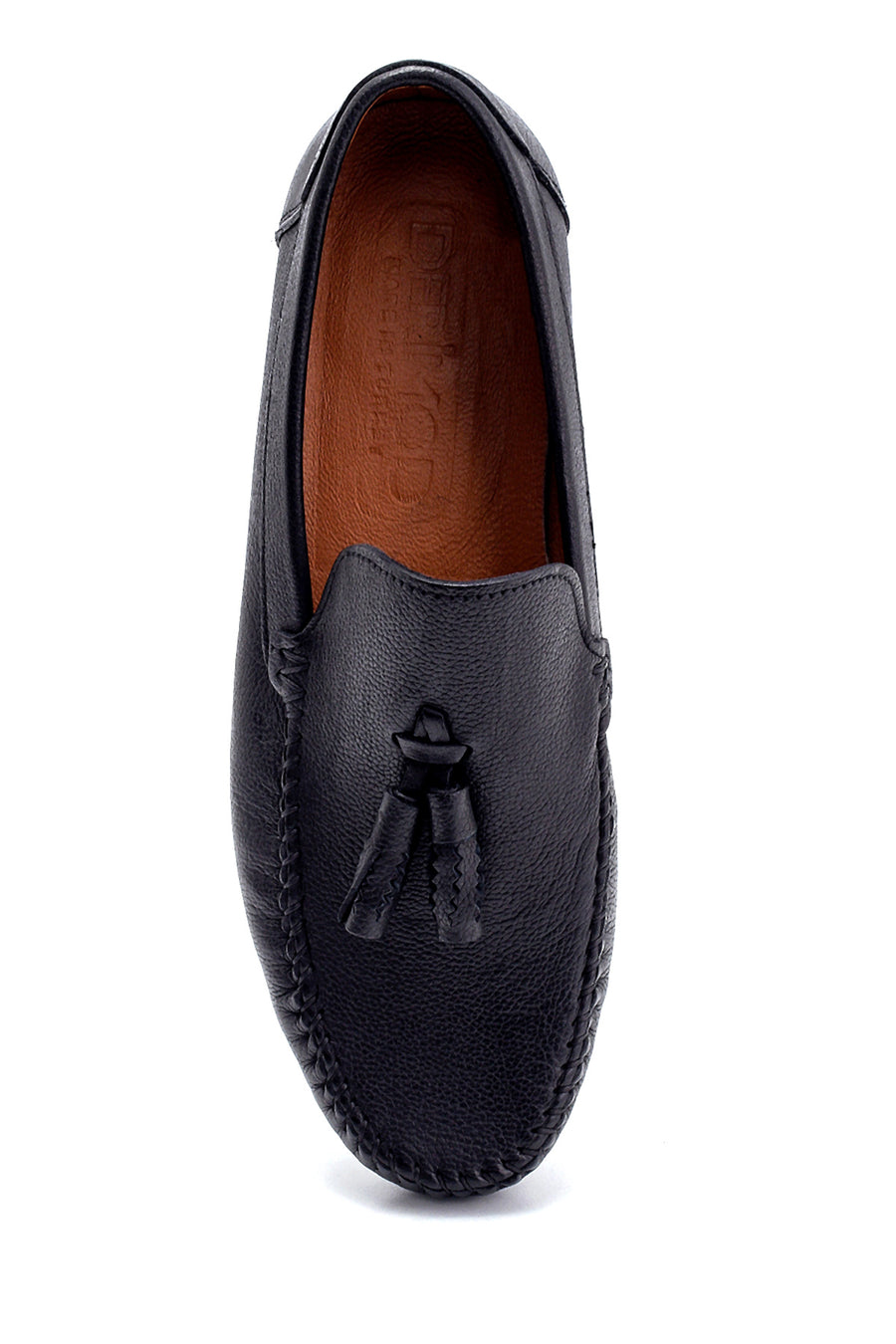 Men's Leather Tassel Detailed Loafer