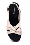 Women's Casual Wedge Heel Sandals | Derimod