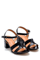 Women's Crocodile Patterned Sandals | Derimod