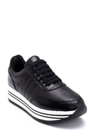 Women's High-Sole Sneaker | Derimod