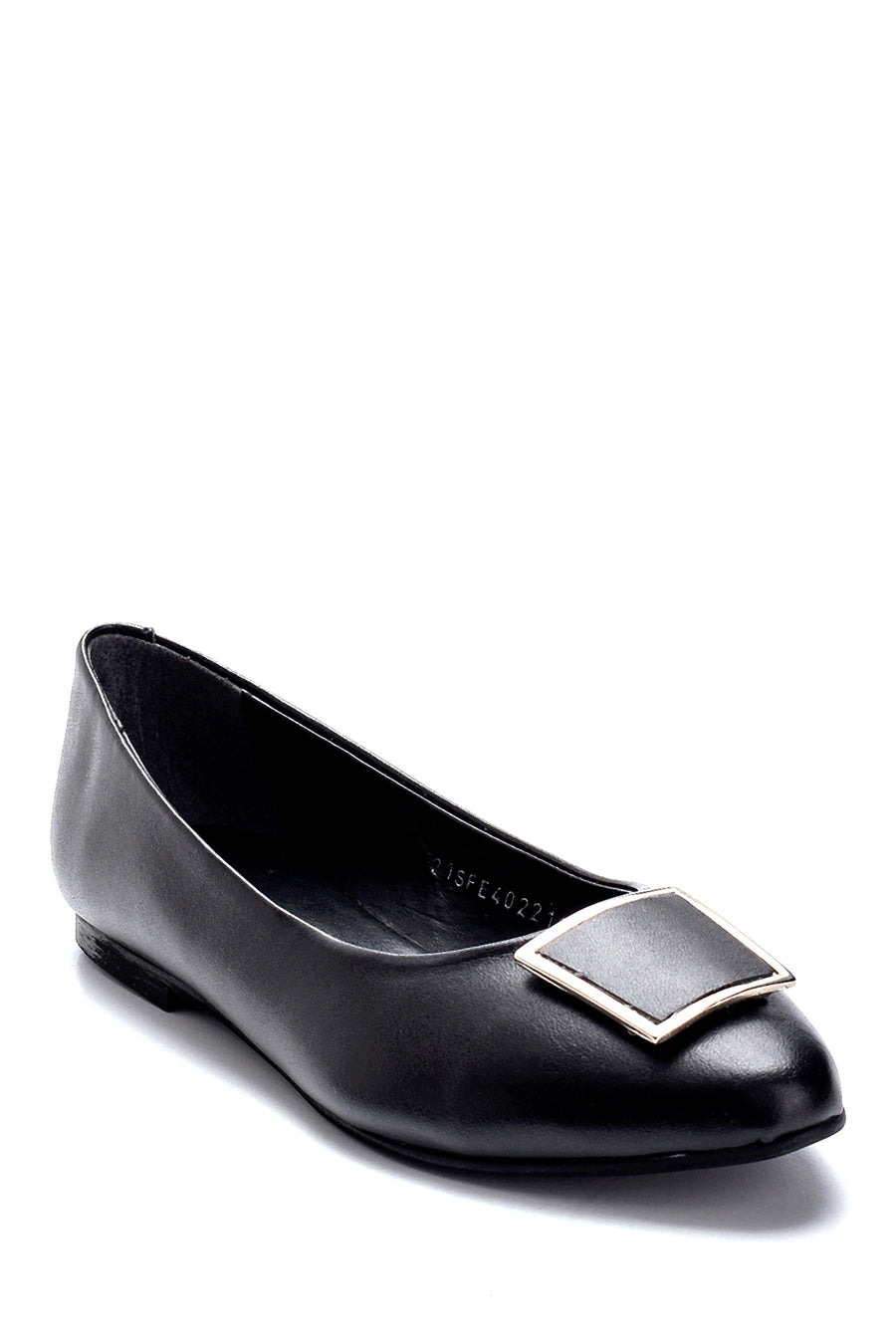 Women's Ballerinas with Buckle Detail