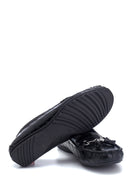 Women's Crocodile Patterned Tassel Loafer | Derimod