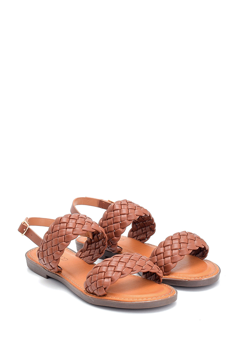 Women's Knitted Detailed Casual Sandals