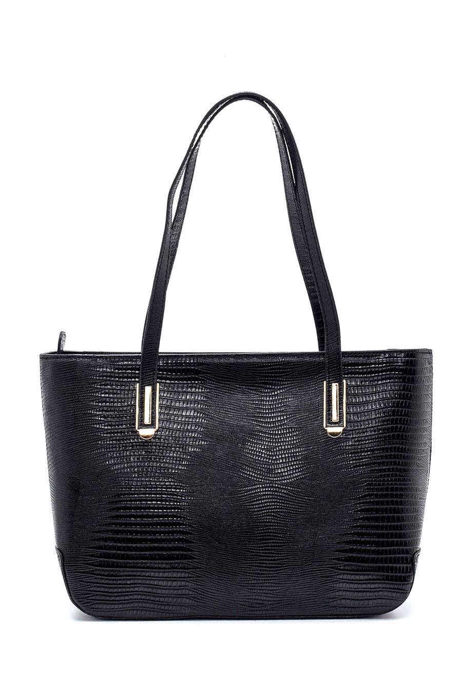 Women's Lizard Patterned Shoulder Bag