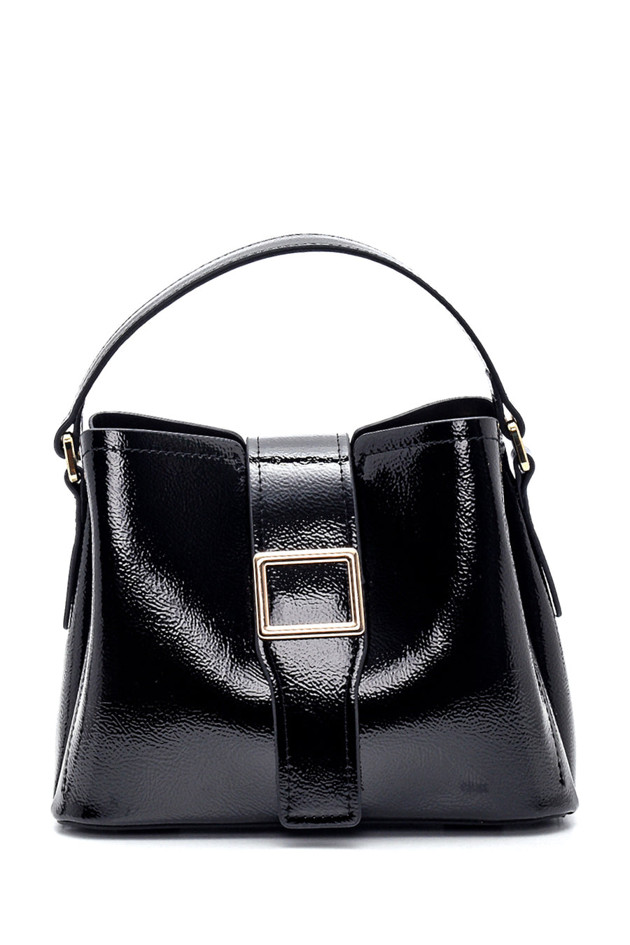 Women's Patent Leather Hand Bag 21WBD222016 | Derimod
