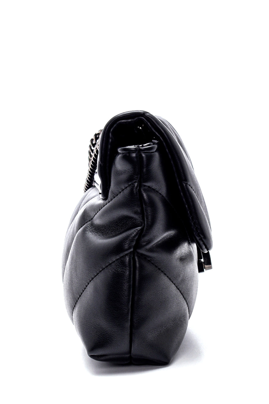 Women's Black Quilted Shoulder Bag