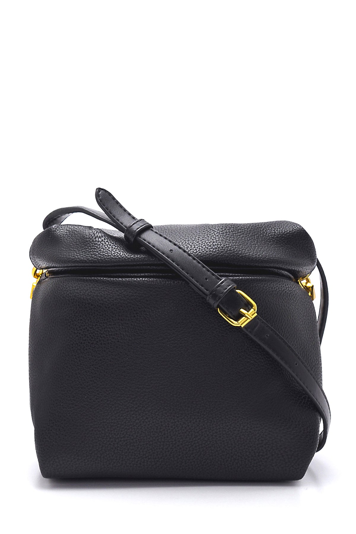 Women's Black Chain Strap Shoulder Bag 21WBD2472FT | Derimod
