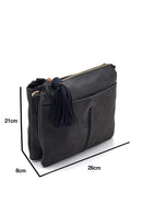 Women's Suede Detailed Crossbody Bag | Derimod