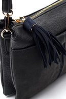 Women's Suede Detailed Crossbody Bag | Derimod