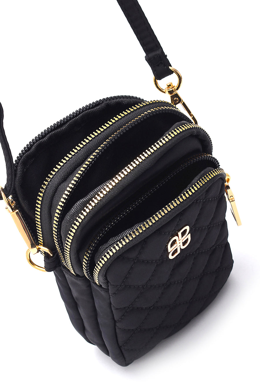 Women's Quilted Mini Crossbody Bag