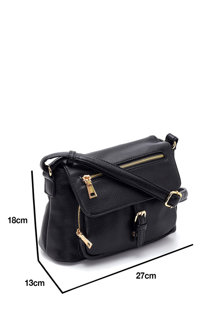 Women's Buckle Crossbody Bag