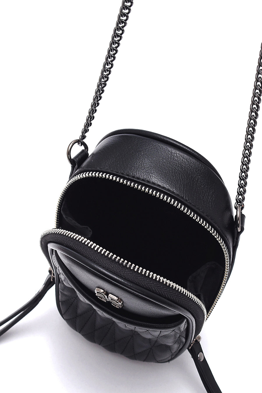 Women's Geometric Patterned Mini Crossbody Bag