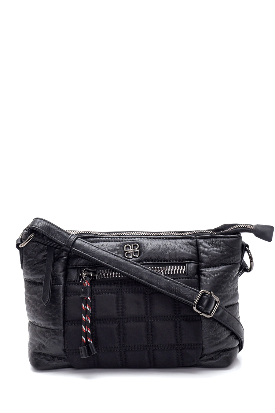 Women's Checkered Crossbody Bag 21WBD252614 | Derimod
