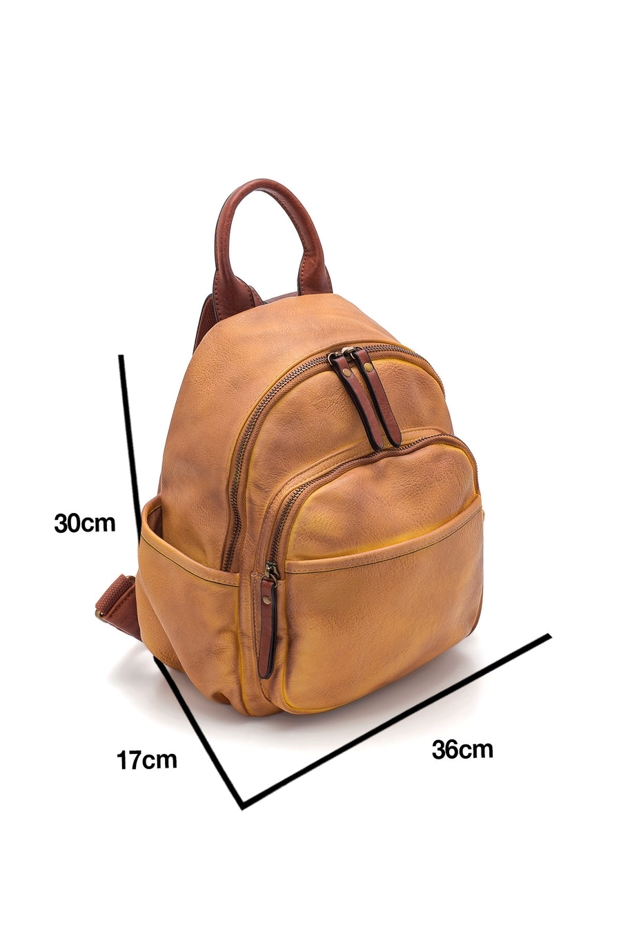 Women's Backpack with Side Pockets