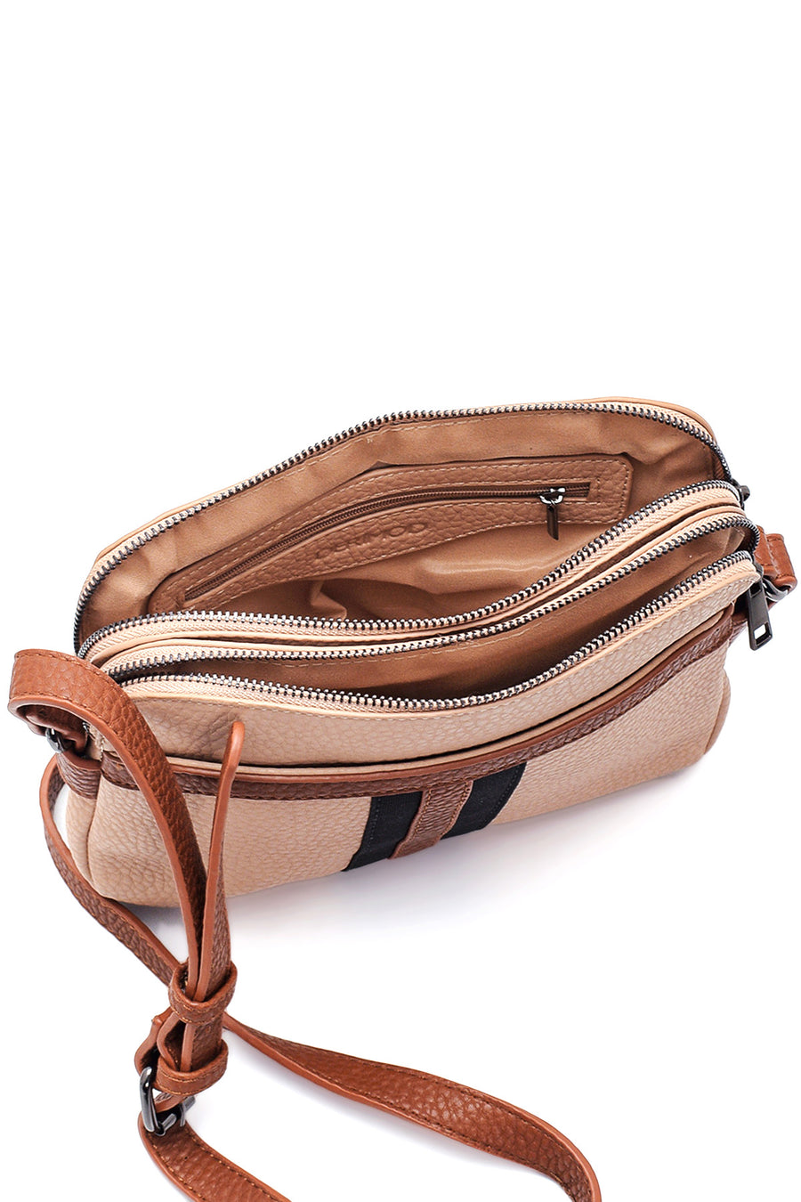 Women's Multicolor Faux Leather Crossbody Bag