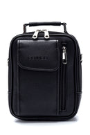 Men's Black Messenger Bag | Derimod