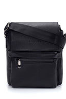 Men's Black Messenger Bag | Derimod
