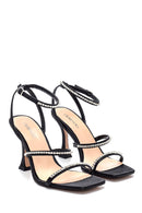 Women's Derimod X Whenever Company Stone Heeled Sandals | Derimod