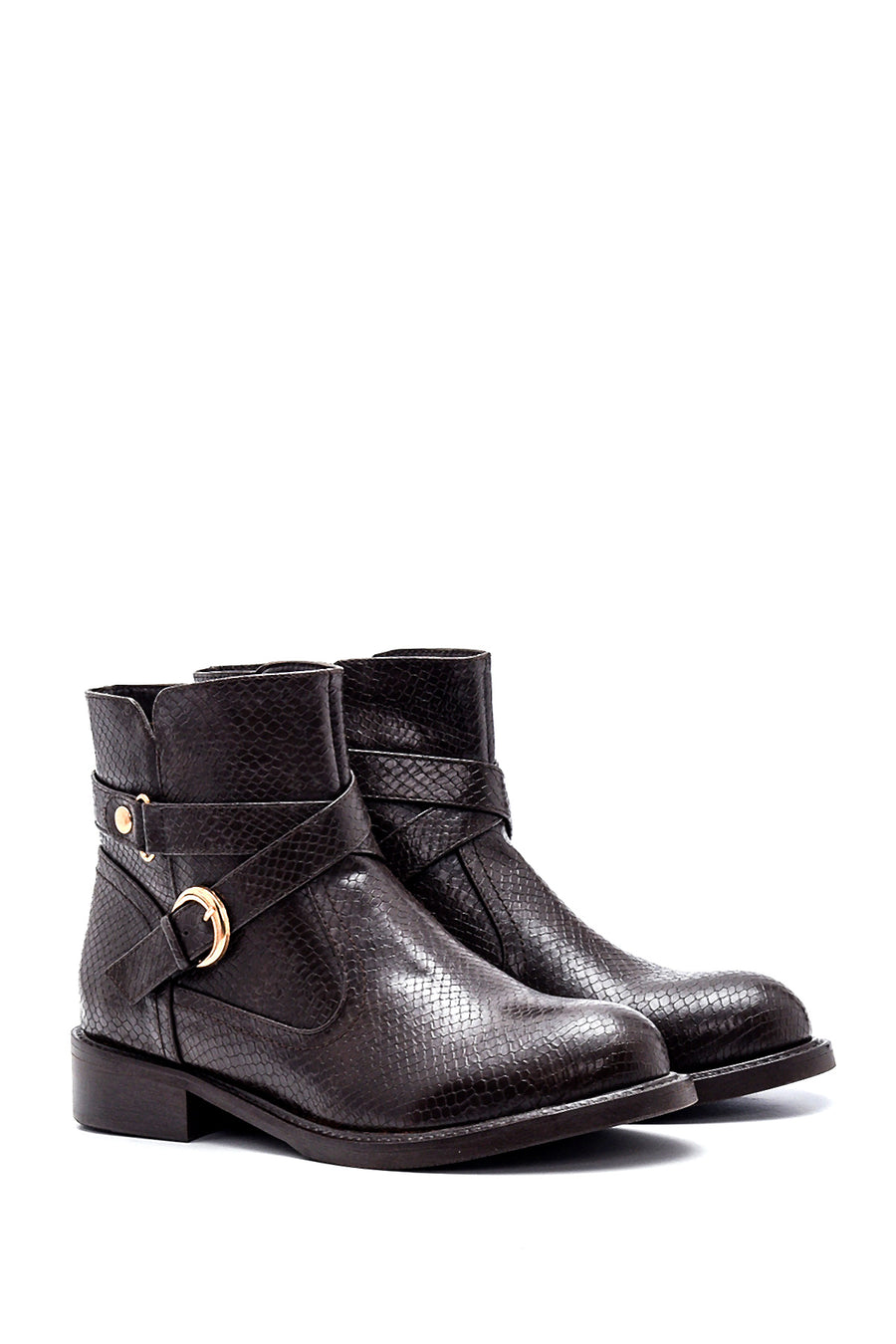 Women's Snake Pattern Boots