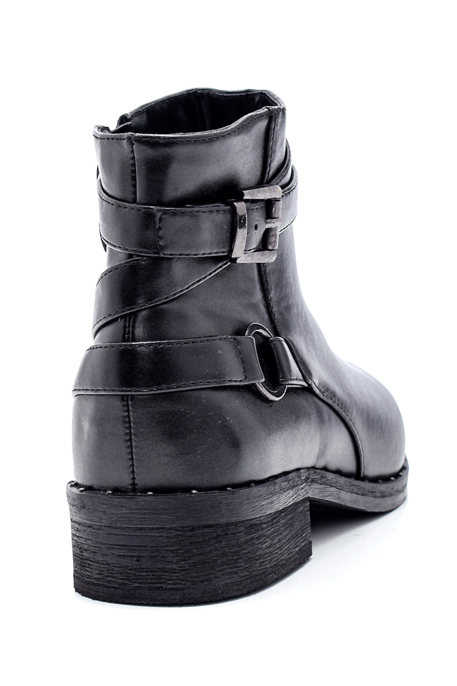 Women's Buckle Detailed Boots
