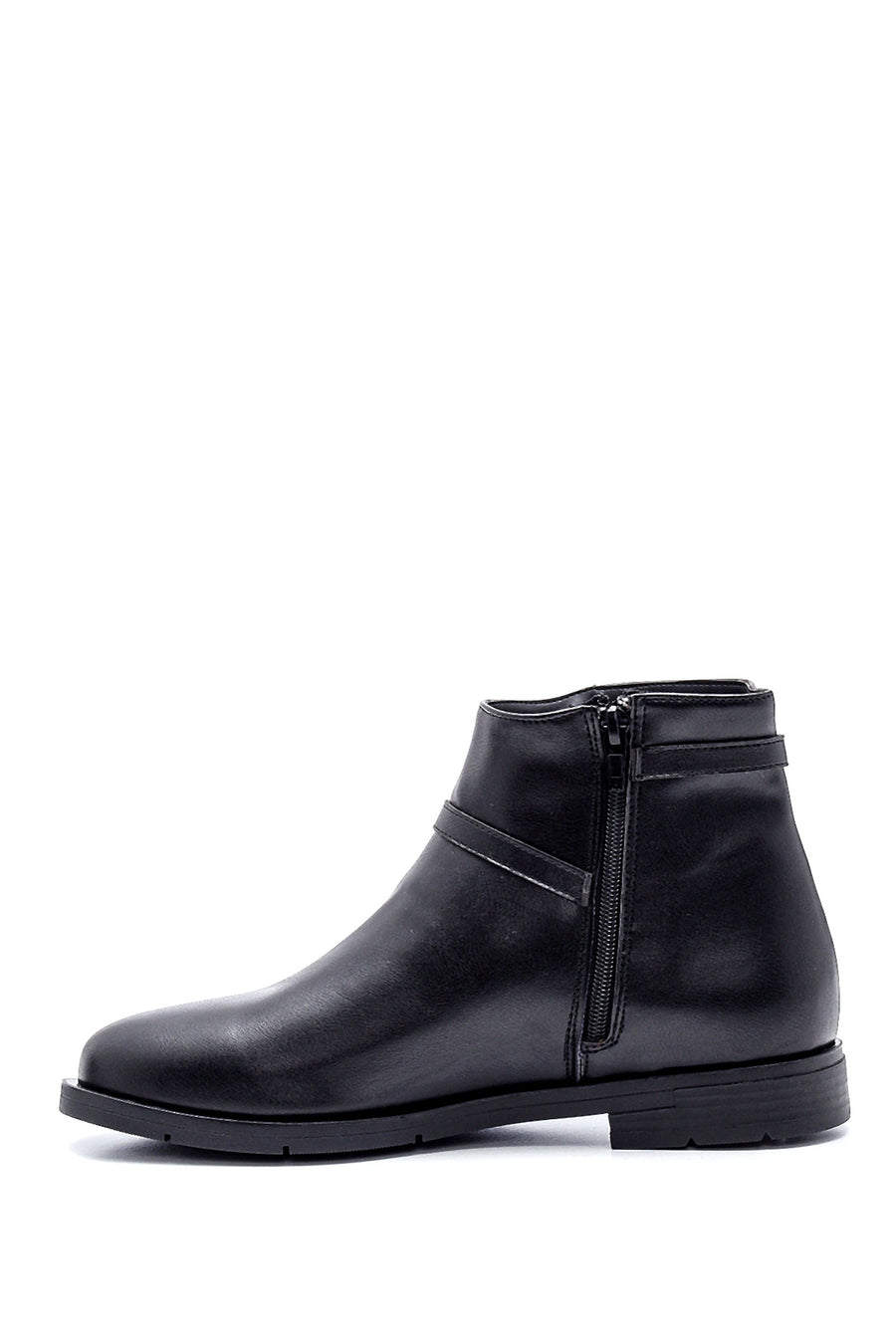 Women's Buckle Detailed Boots