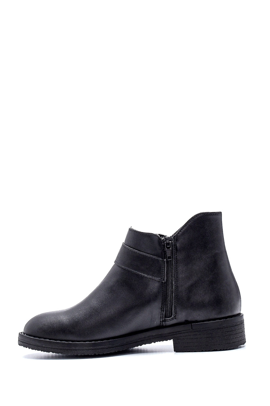 Women's Buckle Detailed Boots