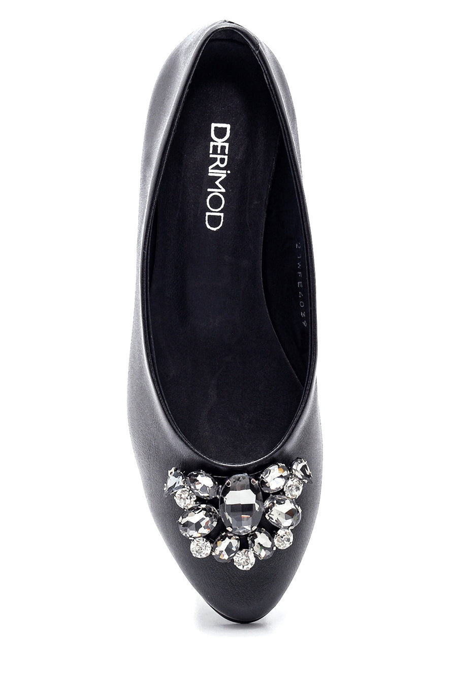 Women's Stone Detailed Ballerinas