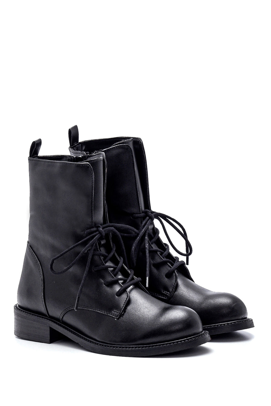 Women's Zippered Casual Boots