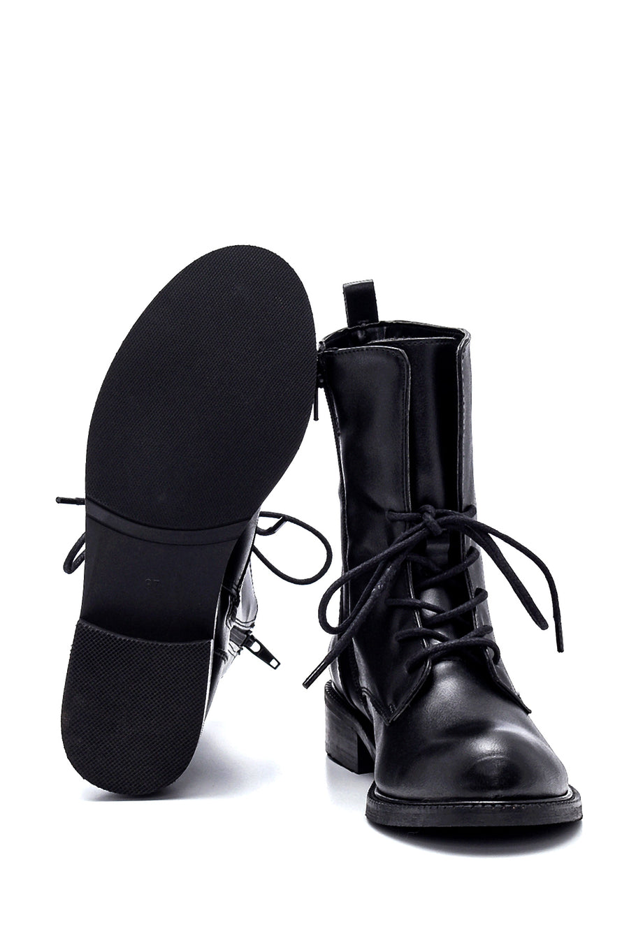 Women's Zippered Casual Boots