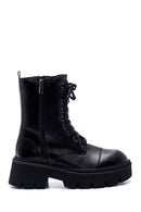 Women's Zippered Thick Soled Boots | Derimod
