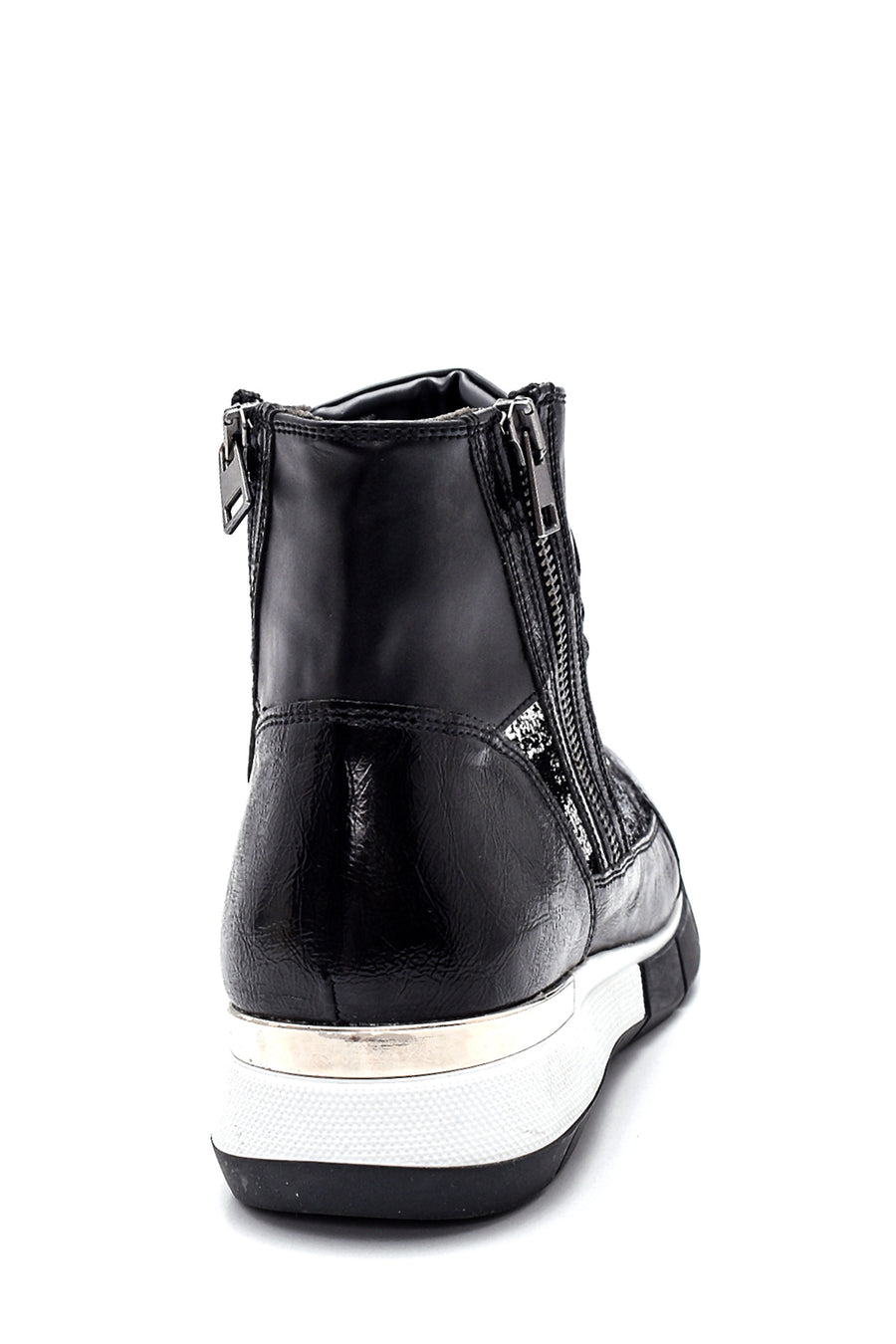 Women's Zipper Detailed Sneaker Boots