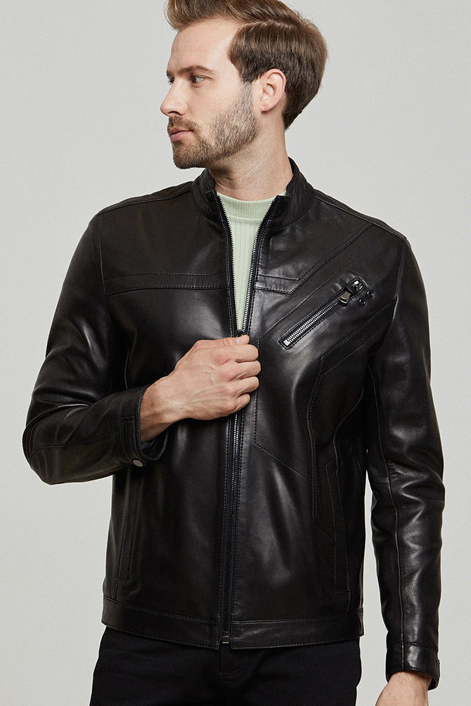 Dias Men's Leather Jacket