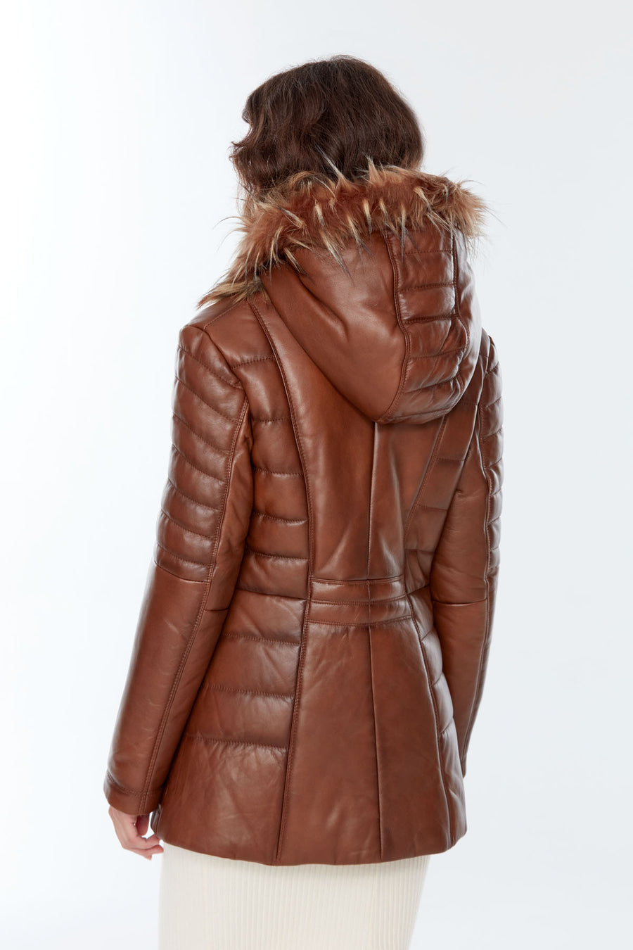 Beatrice Women's Leather Coat