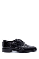 Women's Leather Crocodile Patterned Shoes | Derimod
