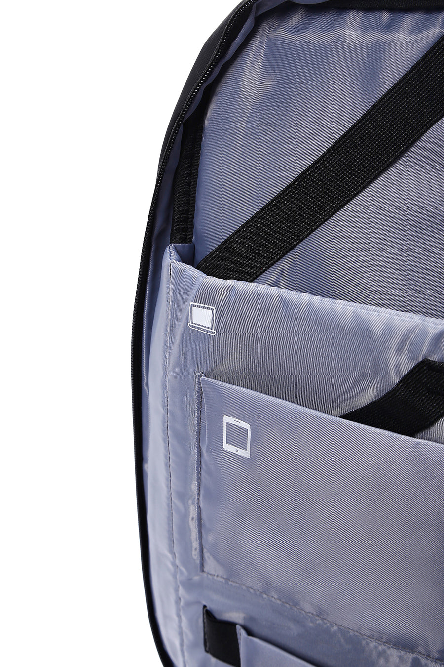 D-Pack Unisex Siyah Teknolojik Kumaş Sırt Çantası