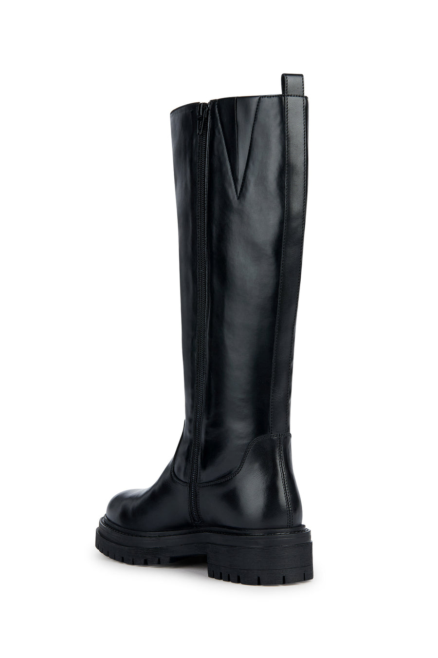 Geox Women's Black Iridea Leather Boots