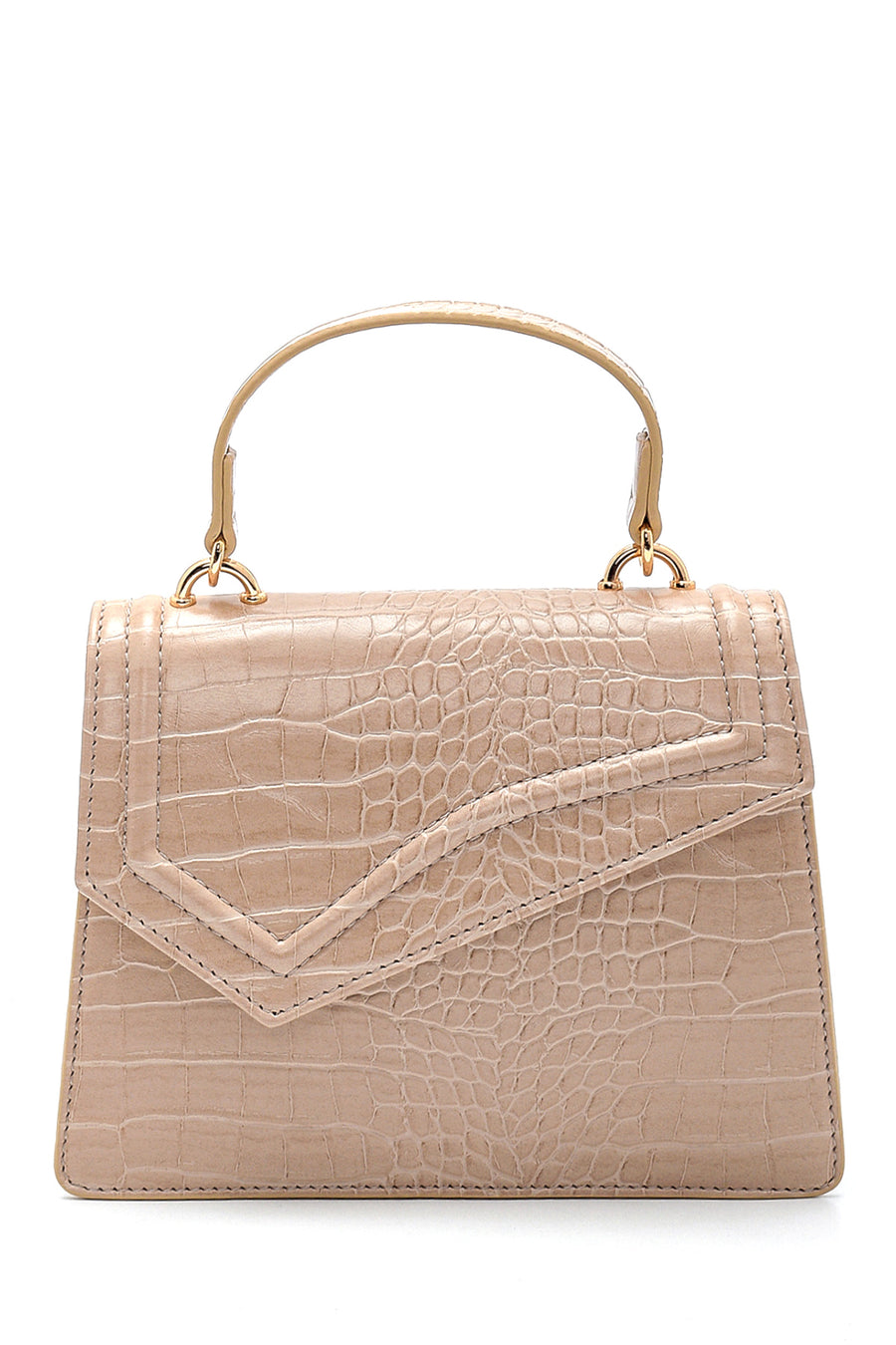 Women's Crocodile Detailed Handbag 21SBD2111E3 | Derimod