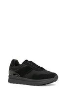 Geox Women's Black D Runntix Lace-Up Sneakers | Derimod