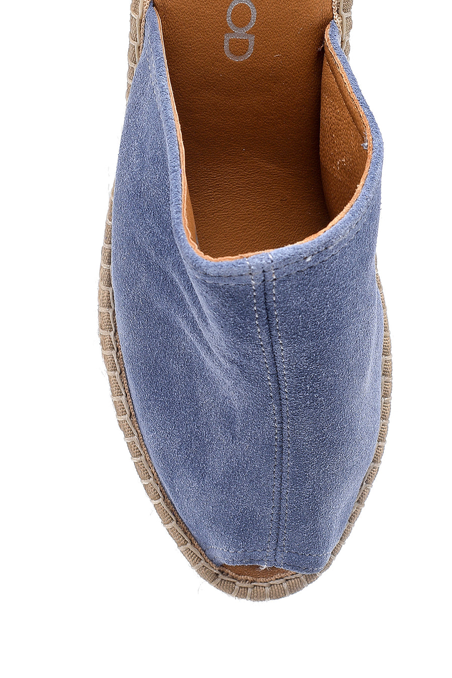 Women's Suede Wedge Heeled Slippers