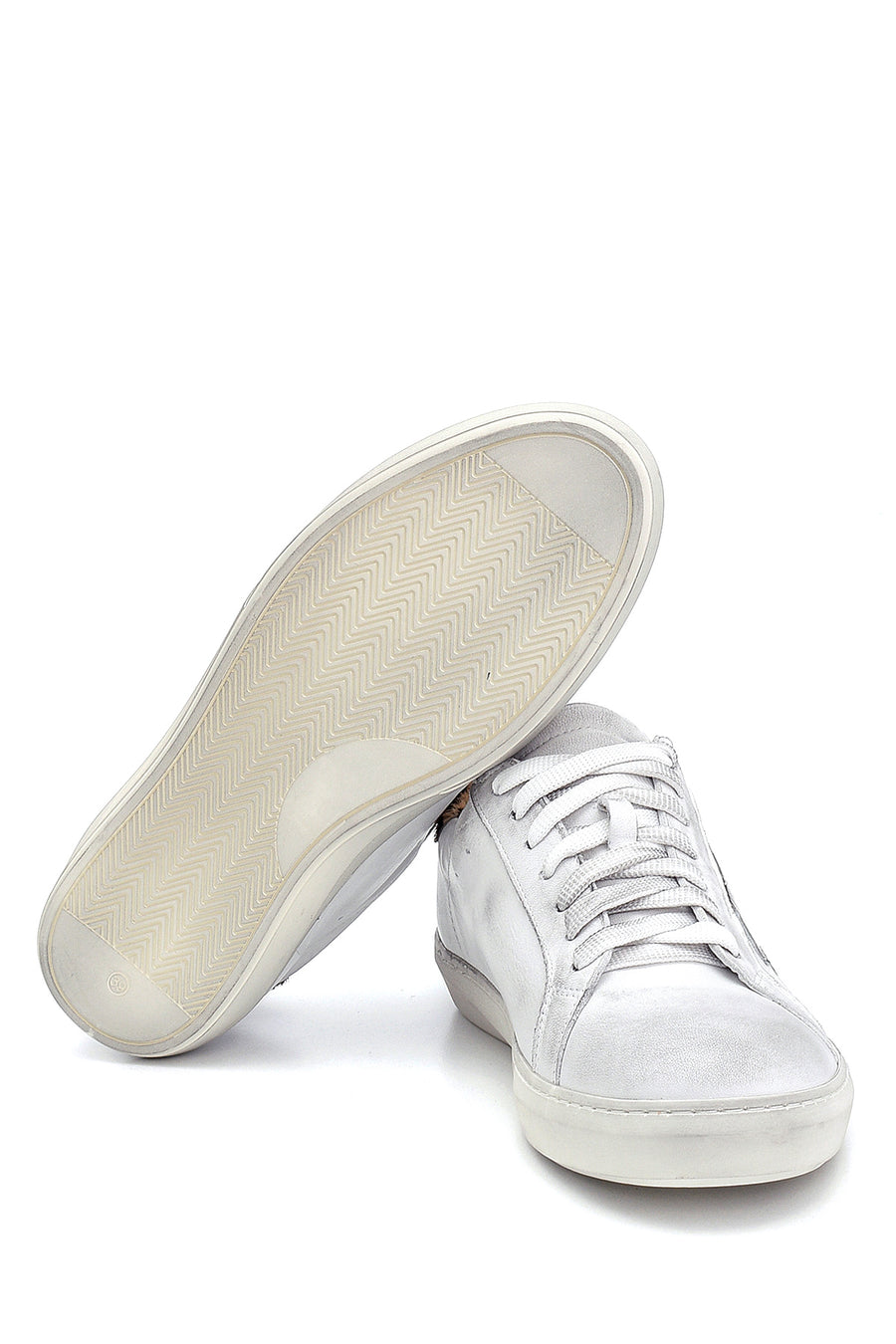 Women's Leather Star Detailed Sneaker