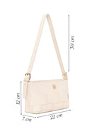 Woman Cream Knit Shoulder Bag | Derimod