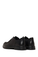 Derimod Fly Male Black Lace-Up Leather Casual Shoes | Derimod