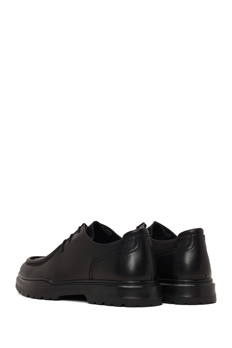 Derimod Fly Male Black Lace-Up Leather Casual Shoes
