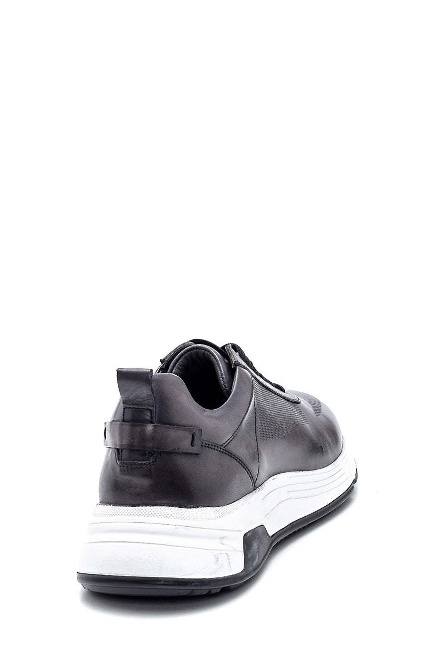 Men's Leather Printed Sneaker