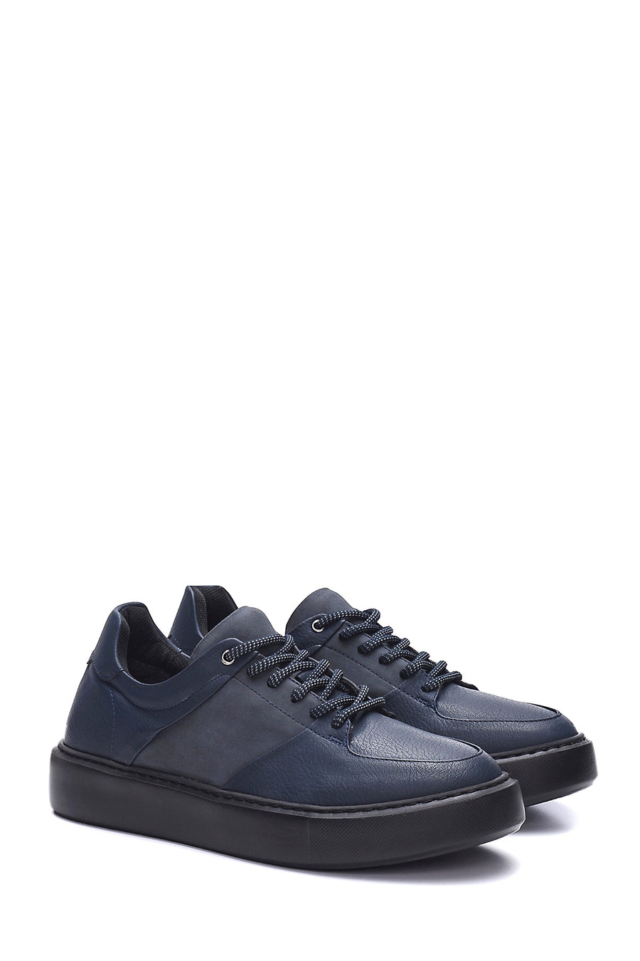 Men's Leather Printed Sneaker