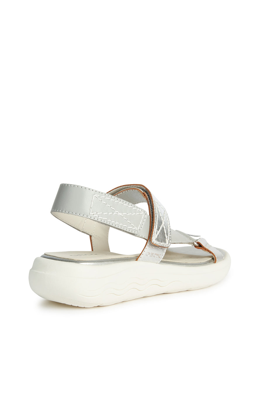 Geox Women's Silver Spherica Ec5w Sandals