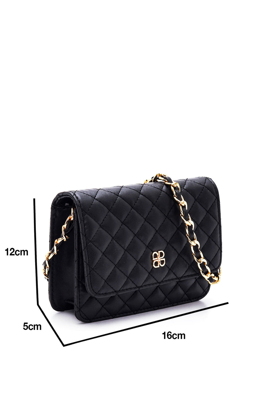 Women's Quilted Crossbody Bag