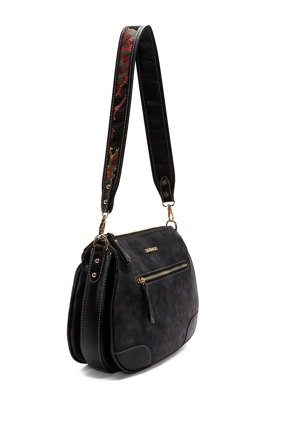 Women's Nubuck Crossbody Bag